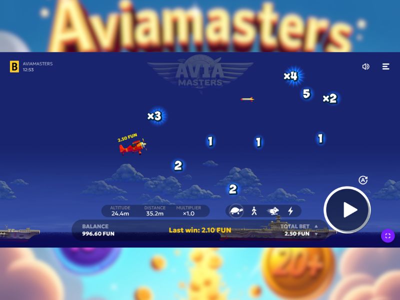 Das Spiel Aviamasters