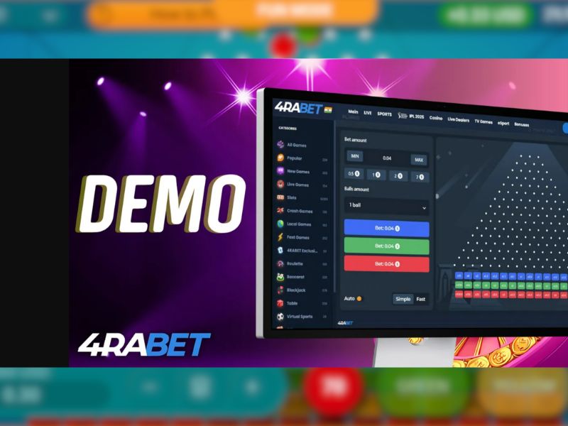 Plinko 4raBet – zagraj w Plinko na prawdziwe pieniądze na 4raBet
