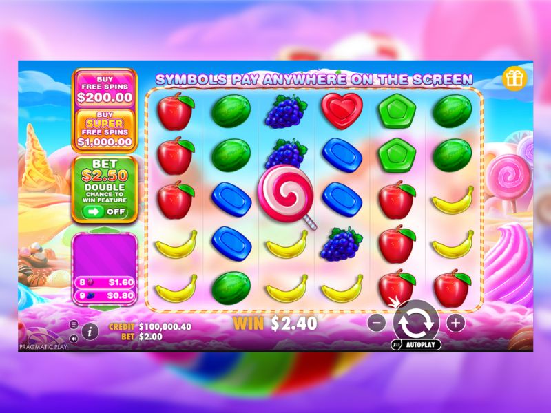 Het spel Sweet Bonanza