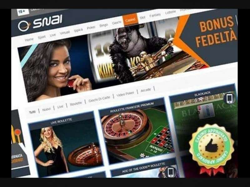 make a deposit at Snai casino